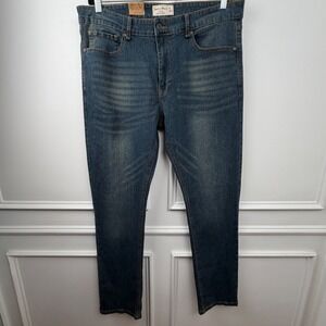 Smith &‎ Mills Mens Stretch Denim Jeans 38x32 SM-11000223 NWT